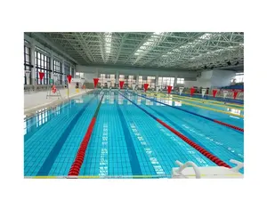 Structure préfabriquée en acier bâtiment scolaire espace cadre toit piscine toiture