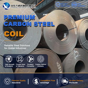 Bobina de Acero al Carbono ASTM A36 Laminada en Caliente, Decapada y Aceitada, de 50mm x 1000mm, para Tanques de Almacenamiento, SS400 Q345 - Product Image 1
