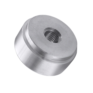 อะแดปเตอร์เชื่อมต่อแบบกลมสำหรับถังของเหลว ผลิตด้วยเครื่อง CNC ขนาด 1/16 NPT ตัวเมีย ทำจากอะลูมิเนียม พร้อมฐานเชื่อม สามารถปรับขนาดได้ตามต้องการ - Product Image 5