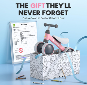 Vélo d'équilibre électrique 0-6 mois unisexe pour tout-petits, 4 roues silencieuses, pliable, dossier haut, harnais 3 points, préscolaire, premier modèle 7 1 - Product Image 3