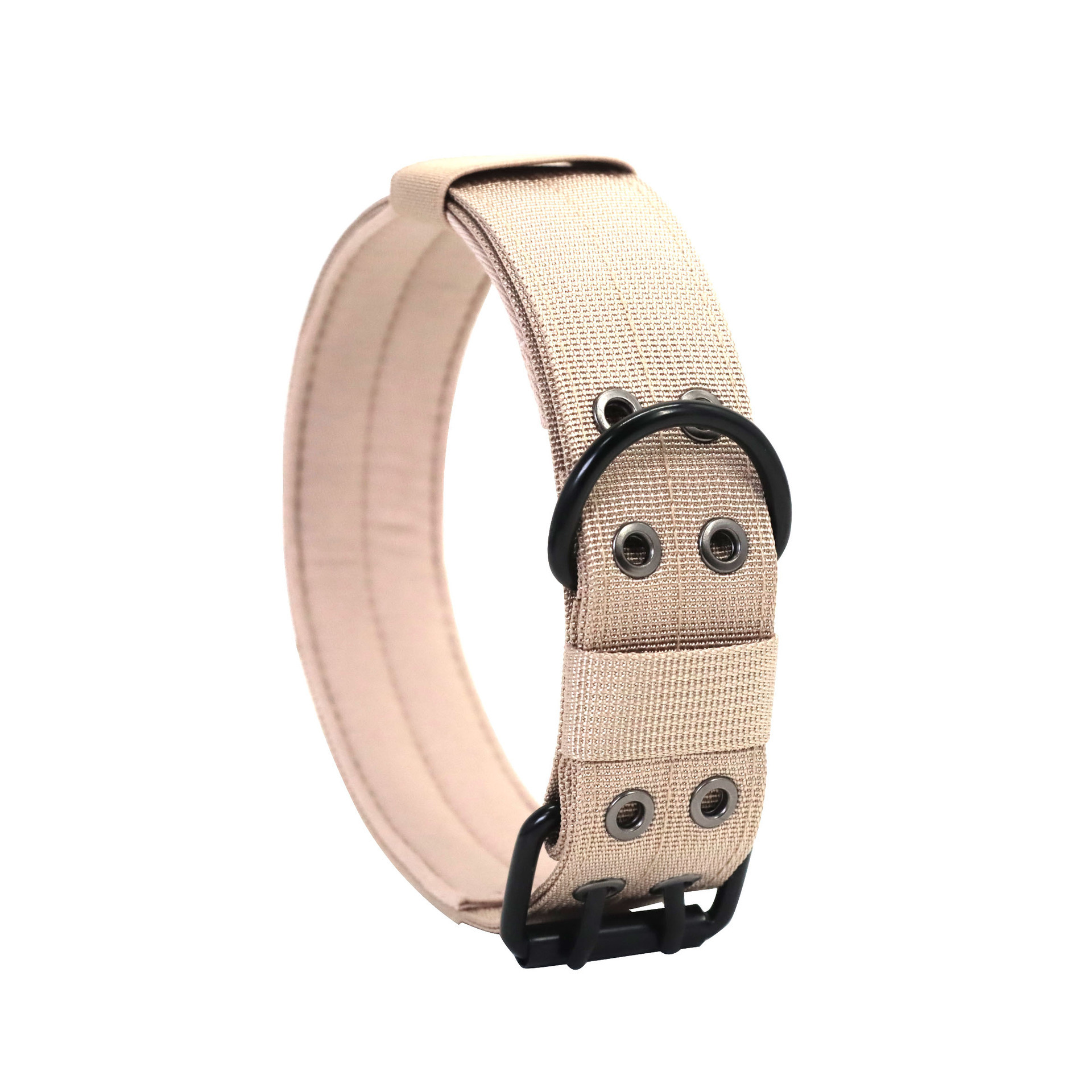 Cinta para el cuello individual color caqui.