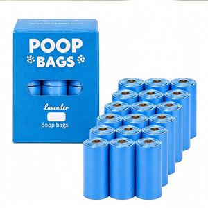 Sacs à déchets pour animaux de compagnie parfumés, en plastique durable et écologique, personnalisables OEM/ODM, de la marque Hengtuo. - Product Image 1