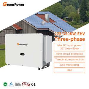 Greenpower Ip66 225kw 320kw Sistema de Energía Solar Trifásico Conectado a la Red Asp-225-320k-hv Greenpower Ip66 225kw 320kw Trifásico - Product Image 1
