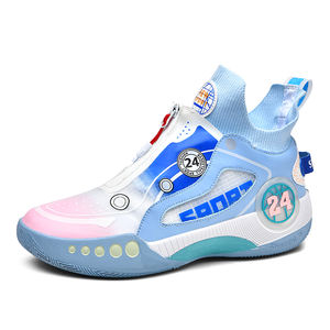 Chaussures de sport avec logo personnalisé professionnel pour hommes style sport de plein air baskets respirantes hautes pour femmes chaussures de <span class=keywords><strong>basket</strong></span>-ball - Product Image 4