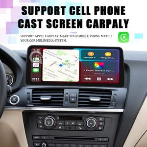 วิทยุติดรถยนต์ระบบ Android 13 ขนาด 12.3 นิ้ว สำหรับ BMW X3 X4 F25 F26 ปี 2011-2016 พร้อมระบบนำทาง GPS เครื่องเล่นวิดีโอ มัลติมีเดีย และชุดควบคุมหลัก - Product Image 3