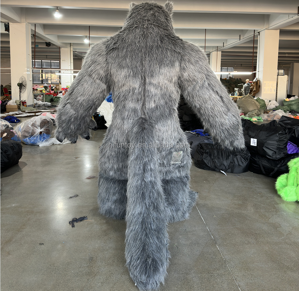 Adult Size Street Walking Carnival Giant Funny Wolf Suits