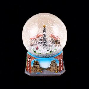 Globo de Nieve Decorativo de Resina para Manualidades, Recuerdo de Exuma, Bahamas, con Diseño de Bahía Tropical - Product Image 6