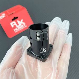 RJXHOBBY RJX 25mm Angled Aluminum Landing Gear Mount Carbon Tube <b>Clamp</b> Connector for Agricultural Plant Protection Drone <b>Frame</b> - Product Image 6