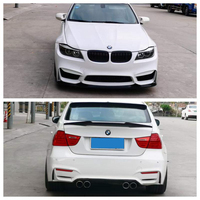Body Kit Grosir Pabrik untuk BM-W Seri 3 E90 2009 2010 2011 2012 Upgrade Gaya M4 Bumper Depan Belakang Bagian Eksterior Mobil