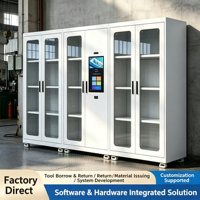 Armoire intelligente de prêt et de retour d'outils, armoire de distribution de matériaux, armoire de gestion des pièces détachées pour ateliers et usines