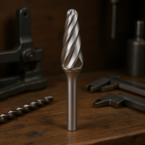 Fresa Rotativa Cónica de Punta Esférica Ttake AB8700 de 3 mm de Carburo Sólido para Corte de Metal y Madera - Product Image 3
