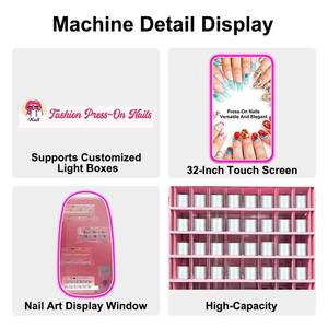 Máquina Expendedora Automática de Uñas Postizas Personalizadas con Pantalla Táctil de 32 Pulgadas, Directo de Fábrica XYZ - Product Image 4