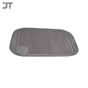 Utensilios de Cocina Clásicos para el Hogar y el Jardín, Sartenes Antiadherentes Precuradas de Hierro Fundido, Plancha Plana para Acampar - Product Image 4