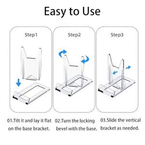 Présentoir acrylique direct d'usine Structure en deux parties <span class=keywords><strong>pour</strong></span> <span class=keywords><strong>porte</strong></span>-cartes PSA dalle TCG Collection <span class=keywords><strong>vitrine</strong></span> - Product Image 4