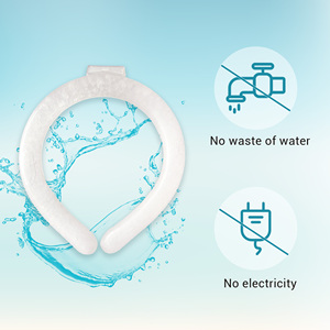 Wearable Body Cooling Tube for Heat and Hot Weather, <strong>Neck</strong> Gel Ice <strong>Cooler</strong> for Outdoor Workers, Sports - Product Image 2