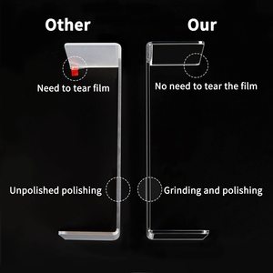 Tùy chỉnh kích cỡ khác nhau rõ ràng Acrylic lớp Rack hiển thị risers 3 bước hình chữ nhật đứng kệ để hiển thị - Product Image 6