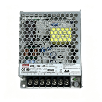 Alimentation LED compacte LRS-100--24 100W avec protection contre les surcharges, les courts-circuits et les surtensions pour les panneaux de commande d'automatisation