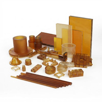 Pièces d'isolation PEI personnalisées, feuille de polyétherimide Ultem, plastique diélectrique haute température, usinage CNC, joint, rondelle, bloc