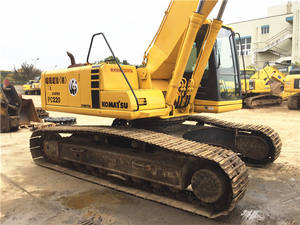 Excavadora de orugas Komatsu de tamaño medio, excavadora hidráulica de orugas de PC 220-6, Komatsu de segunda mano, excavadora de tamaño medio - Product Image 5