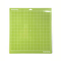Alfombrilla de corte de PVC verde oscuro de 12x12 pulgadas para manualidades, cuero y tela, autorreparable, venta al por mayor