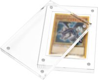 Support de présentation en acrylique pour cartes PTCG, étui transparent pour cartes Pokémon 35pt TCG