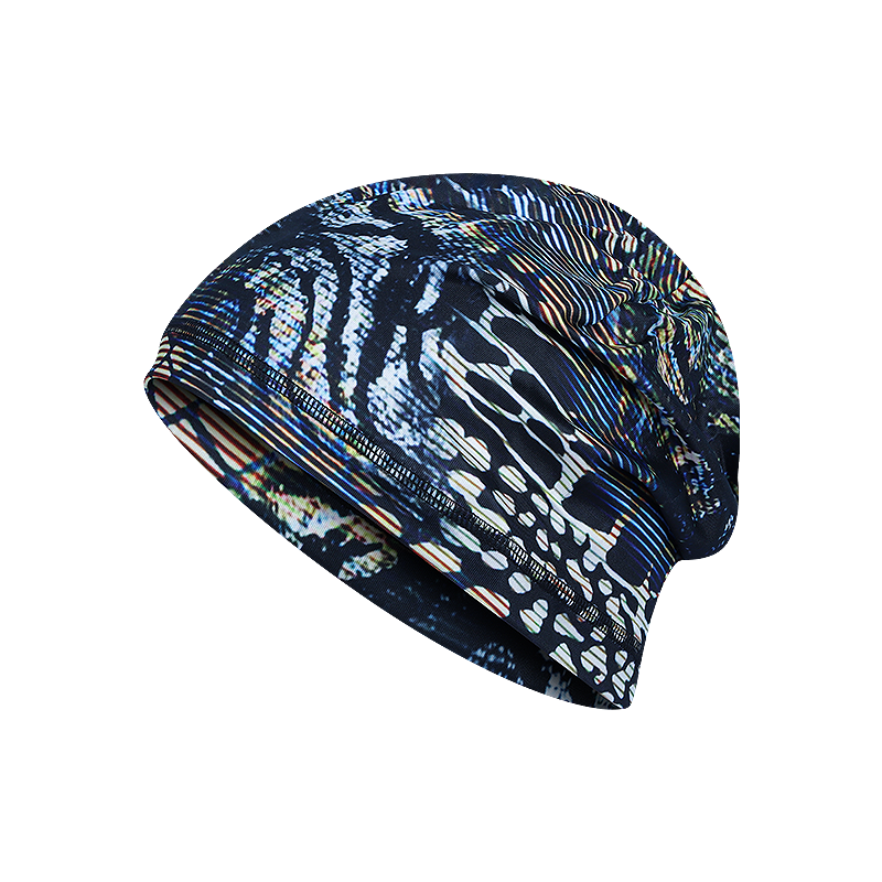 Motifs de serpent bleu foncé