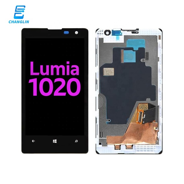 Mobile Phone LCDs for Nokia Lumia 1020 Display LCD With Digitizer Assembly Black