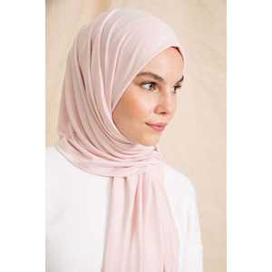 Pañuelo de Algodón Rosa Palo para Mujer, Chal Étnico de Popelina Suave al Tacto - Product Image 2