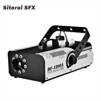 Machine à fumée LED 1200W de haute qualité DMX + télécommande sans fil, fabricant de machines à brouillard pour événements et festivals