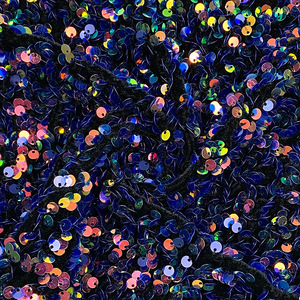 Nigeria Ấn Độ Glitter Sequin Nhà Sản Xuất Vải Polyester Dệt Kim Nhung Ren Vải Sequin Nhung Vải - Product Image 2