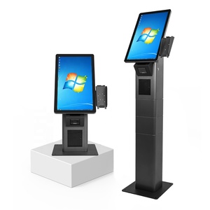 21.5 Inch Retail Touch Screen Desktop Android windows Restaurant <b>Tablet</b> Ordering Self Service Payment Kiosk - Product Image 6
