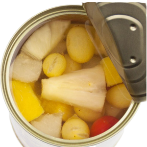 ค็อกเทลผลไม้กระป๋องใน100% น้ำผลไม้สดรสหวานปอกเปลือกผลไม้ที่เก็บรักษาไว้ - Product Image 4