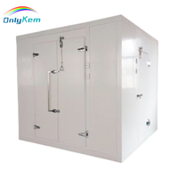 Chambre froide modulaire 4x3x3m pour la maturation des bananes, chambre froide de stockage de fruits à bas prix, chambre froide de plain-pied