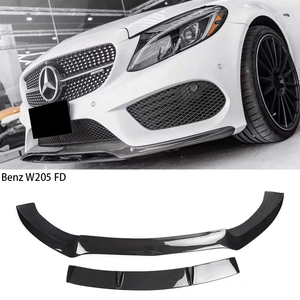 ลิ้นหน้าคาร์บอนไฟเบอร์ทรง FD สำหรับรถเบนซ์ C-Class W205 4 ประตู ปี 2015-2021 - Product Image 1