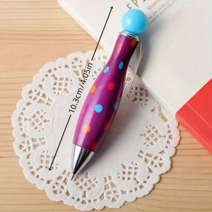 Colorful Plastic Mini Fat Pen Creative <b>Bowling</b> Ball Style Twist Student Gift 1.0mm Fun Novel Signature Back-to-School Wholesale - Product Image 2