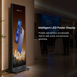 Écran LED mobile TOPLED P1.86 P2 P2.5 pour affichage sur pied, simple face, avec 4G, WiFi, USB, 640x1920mm - Product Image 3