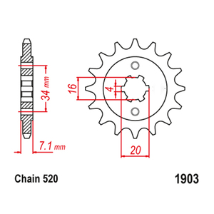 Piñón de motocicleta con dientes personalizados 12T 13T 14T 15T piñón delantero para KTM Road <span class=keywords><strong>125</strong></span> <span class=keywords><strong>Duke</strong></span> <span class=keywords><strong>125</strong></span> <span class=keywords><strong>Duke</strong></span> ABS <span class=keywords><strong>125</strong></span> <span class=keywords><strong>Duke</strong></span> ABS <span class=keywords><strong>125</strong></span> RC ABS <span class=keywords><strong>125</strong></span> RC para motocicleta de carreras - Product Image 5