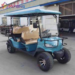 Voiturette de golf électrique chinoise 4-6 <span class=keywords><strong>places</strong></span> Mini voiture Buggy motorisée de <span class=keywords><strong>lit</strong></span> de cargaison d'entretien à vendre transport spécial <span class=keywords><strong>pas</strong></span> <span class=keywords><strong>cher</strong></span> - Product Image 2