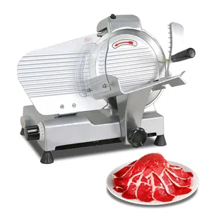 Commercial Semi-automatic Meat Slicer Machine Electric Knife Portable Professional meat saw cutting machinery