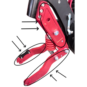 Geofought Electric Scooter Parts Front Rear <b>Swing</b> Arm Front C type Shock Suspension <b>for</b> Geofought E5A M11 Electric scooter - Product Image 5