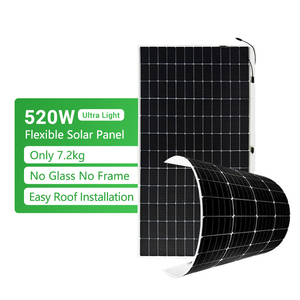 <span class=keywords><strong>Panneau</strong></span> <span class=keywords><strong>solaire</strong></span> <span class=keywords><strong>flexible</strong></span> monocristallin Sunman Earc 430W 530W, léger, sans cadre, en silicium <span class=keywords><strong>flexible</strong></span>, étanche - Product Image 1