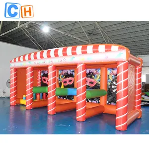 CH Adults Commercial Inflatable Games Kids Sports Ferrule Game Shooting Combo Inflatable Games For Events