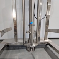 Homogénéisateur de levage pneumatique mélangeur à tambour Mobile cosmétiques peinture sirop électrique homogénéisation mélange émulsifiant Machine