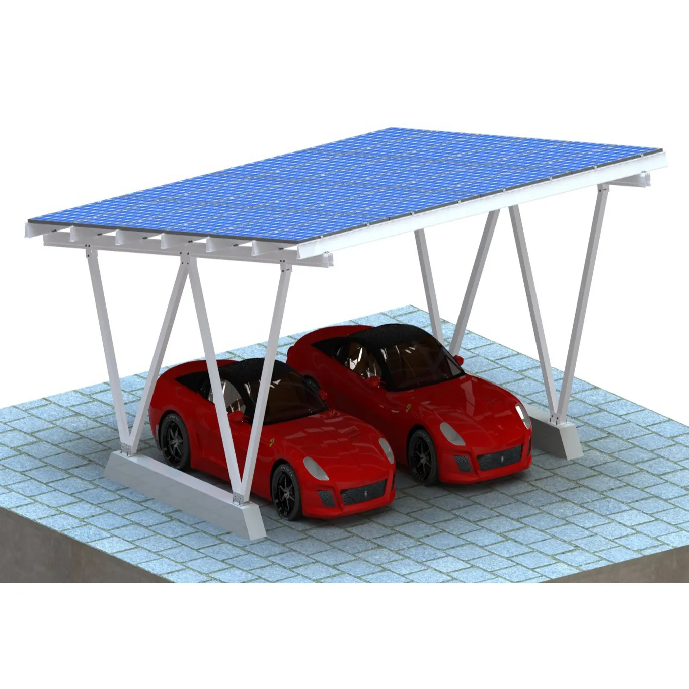 Solar Carport Solar Montages ystem Park regals truktur Kanal Solar Carport Solar Park wagens ystem