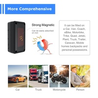 Mini rastreador GPS 4G, localizador de coche con imán de 3000mAh IP67, alerta de manipulación a prueba de agua, Monitor de voz, vista de PC, posicionamiento GPS GPRS