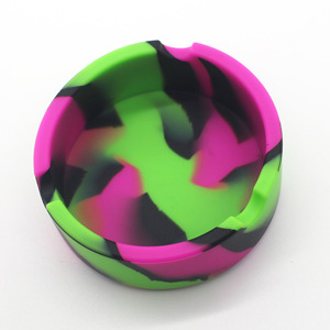 AGG AT-04 Premium Silicone Square Design Smokeless High-Temperature Heat Resistant Custom Cigar Silicone <b>Ashtray</b> - Product Image 4