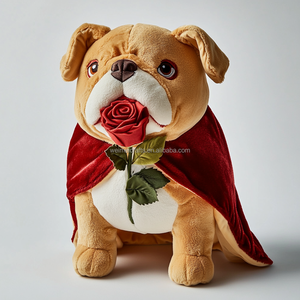 Tùy Chỉnh Linh Vật Sản Phẩm Mới Động Vật Sang Trọng Thú Nhồi Bông Sang Trọng Mềm Bulldog Đồ Chơi Đồ Chơi Sang Trọng - Product Image 2