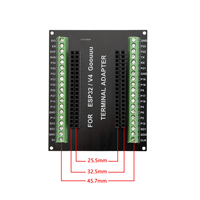 38Pin ESP32 papan ekspansi plastik Kit pengembangan CPU Dual-Core WiFi untuk proyek IoT 2-in-1 nirkabel daya rendah mendukung