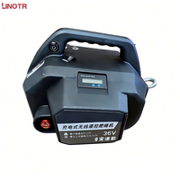 Palans électriques à câble de 400 kg, machine à grimper sur câble, batterie au lithium, télécommande sans fil, vitesse réglable 20 m/min, 14 mm, IP54