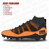 Chaussures de football personnalisées pour enfants, baskets montantes, Chuteira De Futebol, chaussures de football en salle pour hommes, crampons de football américain